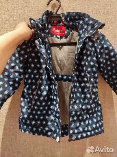 Куртка ветровка демисезонная детская 110 116