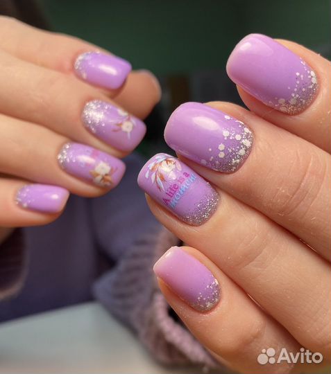 Наращивание ногтей/маникюр/педикюр