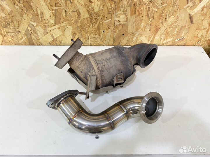 Даунпайп (Diwnpipe) 63мм Opel a14net/z16let