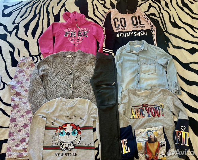 Детские вещи для девочки пакетом