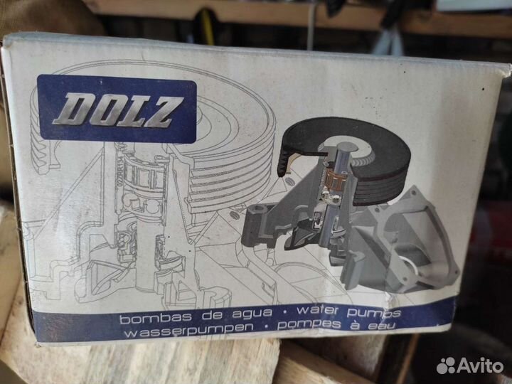 Помпа renault logan 1.4, 8 кл