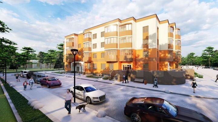 2-к. квартира, 57 м², 1/5 эт.