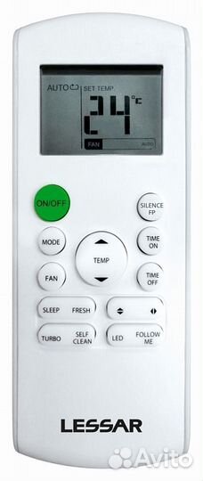 Кондиционер lessar LS-H24KFE2/LU-H24KFE (до 70м2.)