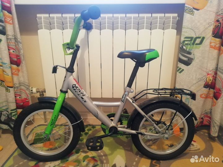 Детский велосипед novatrack vector 14