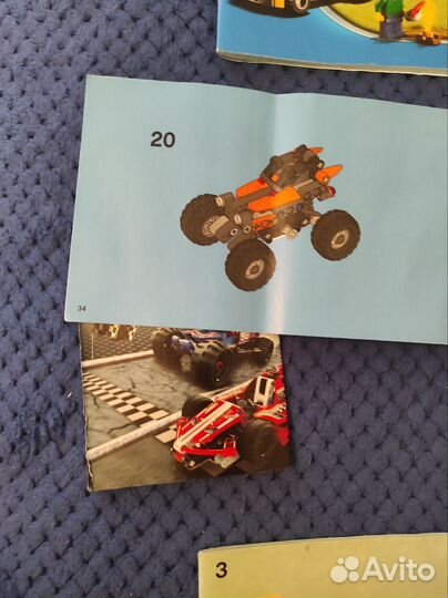 Инструкции к Lego City, Sponge Bob, technic