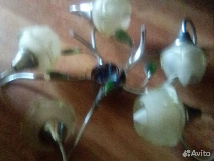 Люстра потолочная бу