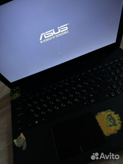 Ноутбук asus, для средних задач