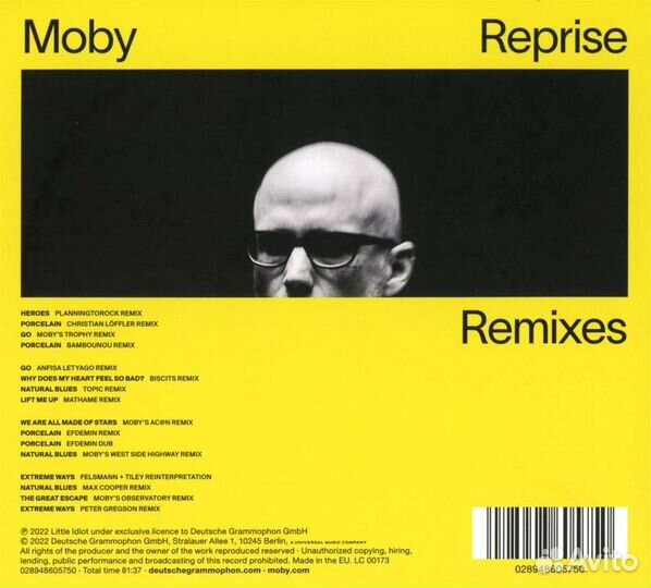 Moby - Reprise Remixes (1 CD)