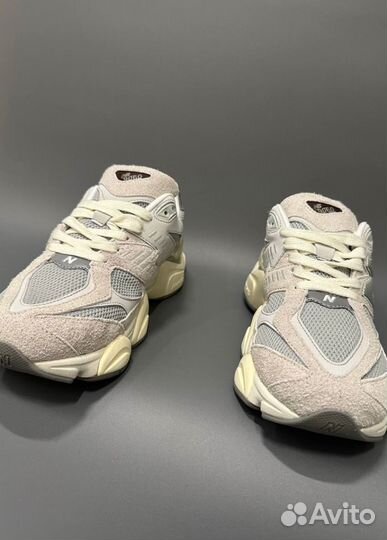 Кроссовки New Balance 9060, Gray Beige Люкс