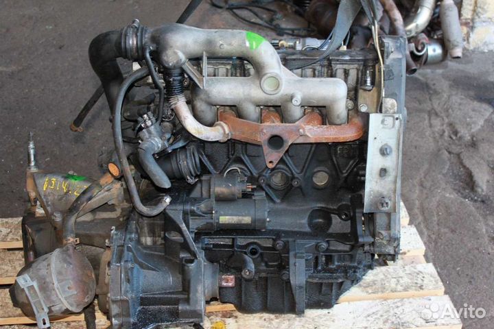 Двигатель F9Q744 renault megane 2002