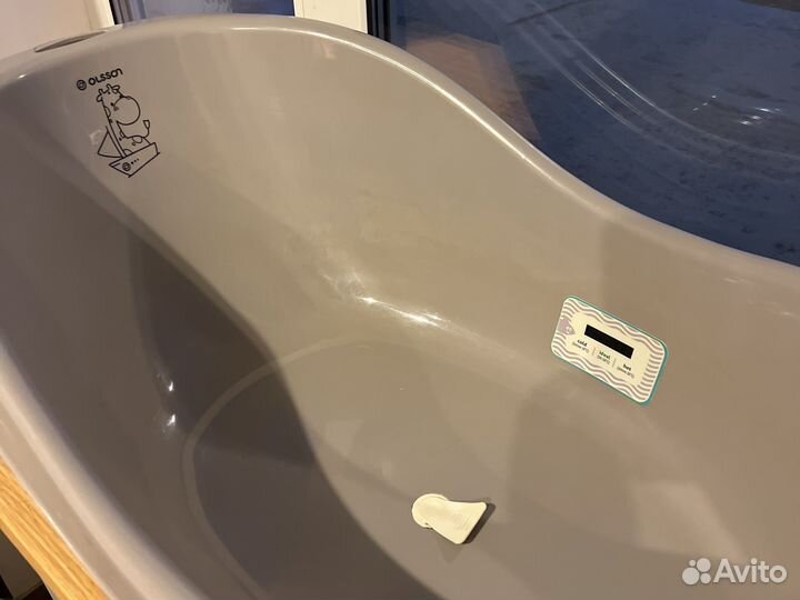 Ванночка для купания с термометром