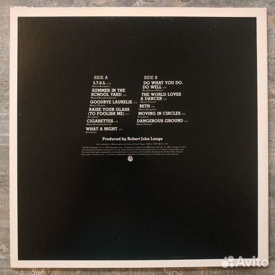 City Boy - Book Early (1978) LP