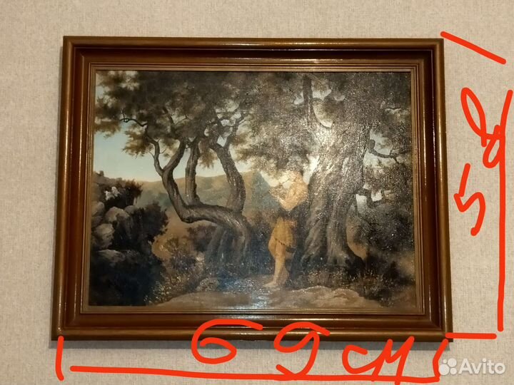 Картина маслом на холсте