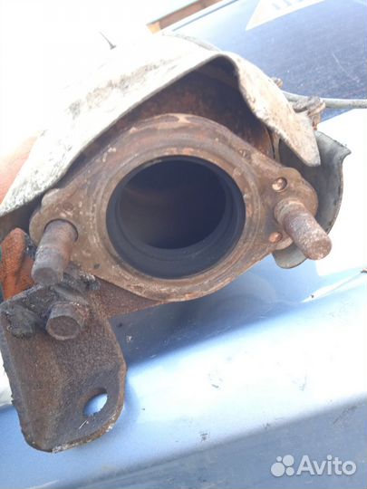Выпускной коллектор lancer 9 1.6 без катализатора