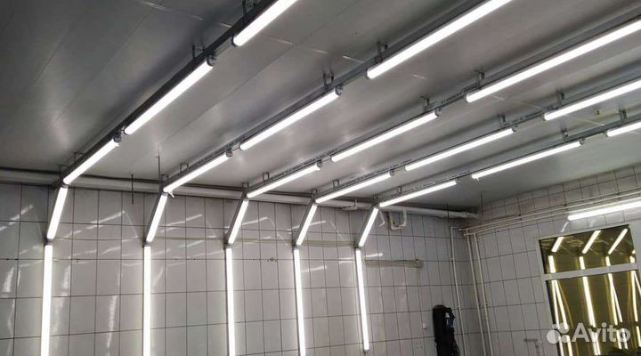 Светильник влагозащищённый светодиодный линейный