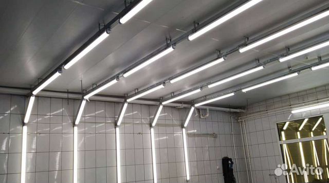 Светильник влагозащищённый светодиодный линейный