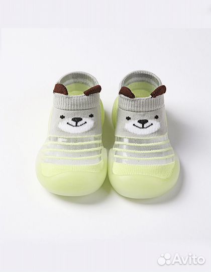 Носки детские с резиновой подошвой