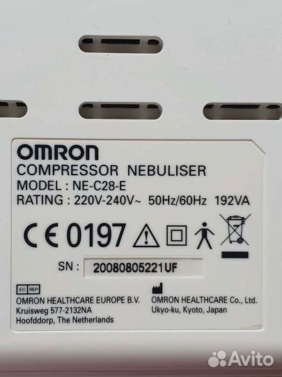 Ингалятор небулайзер omron