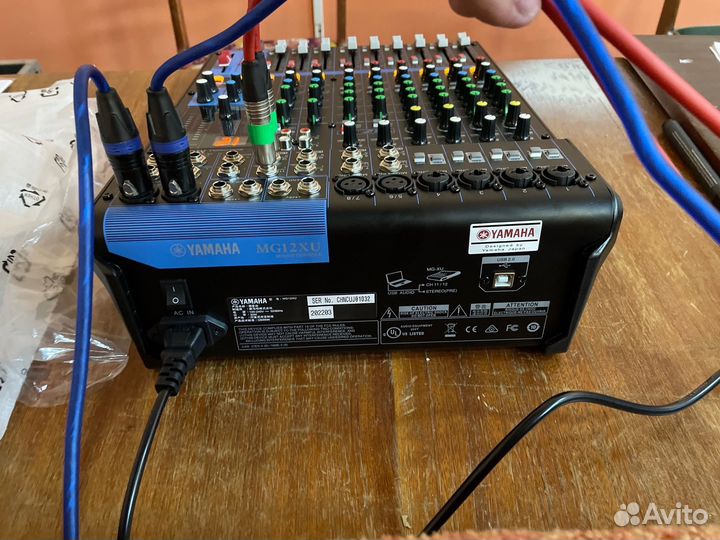 Микшерный пульт yamaha mg12xu