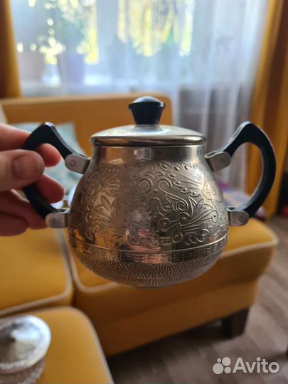 Мельхиоровая посуда СССР