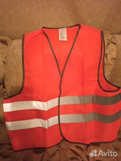 Жилет сигнальный оранжевый