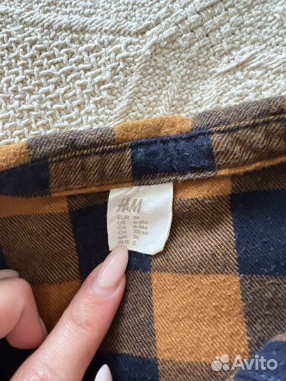 Кофты и рубашка HM для мальчика 74-80