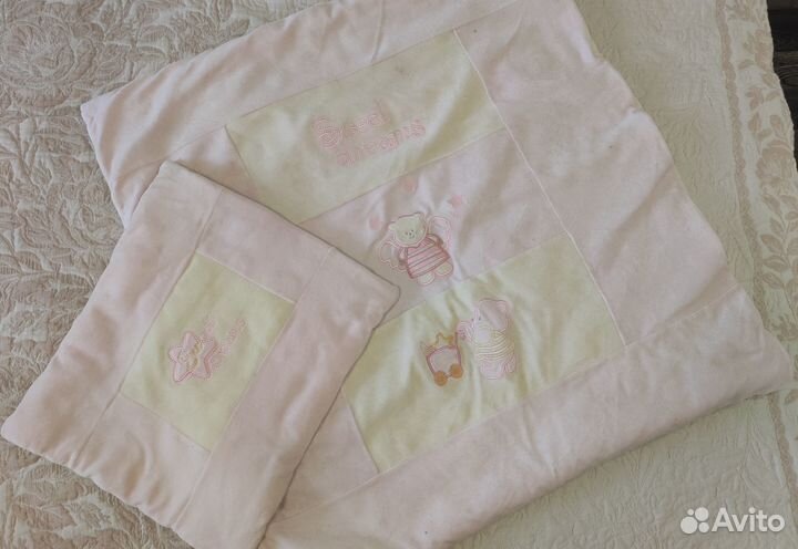 Плед и одеяла для новорожденной девочки