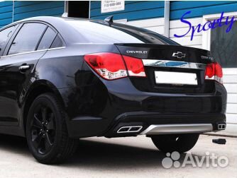 Диффузор Chevrolet Cruze Sedan рестайлинг