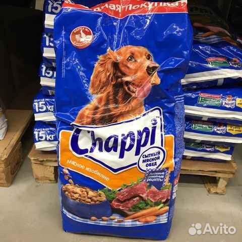 Сухой корм для собак чаппи 15 кг