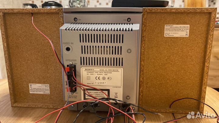 Музыкальный центр sony hcd-nez 30