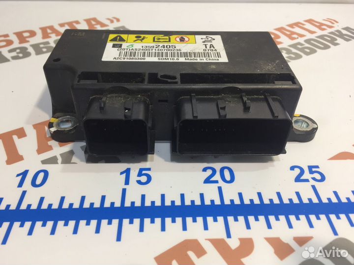 Блок управления airbag 13592405 Шевроле Авео 2014г