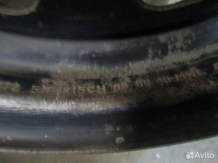 Диск штампованный R15 Suzuki Splash 2008-2015