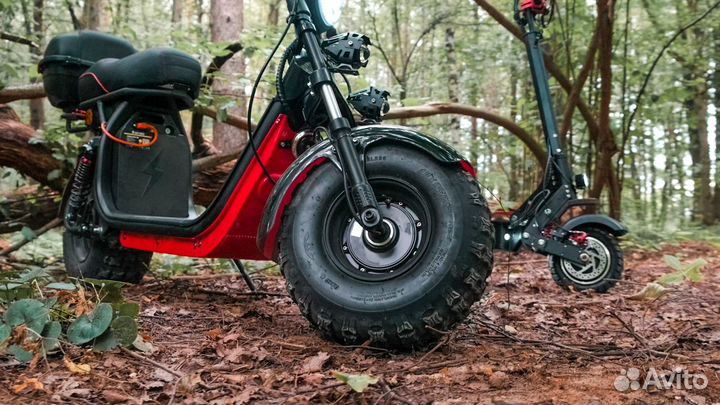 Электроскутер white siberia 2WD 4000W рестайлинг