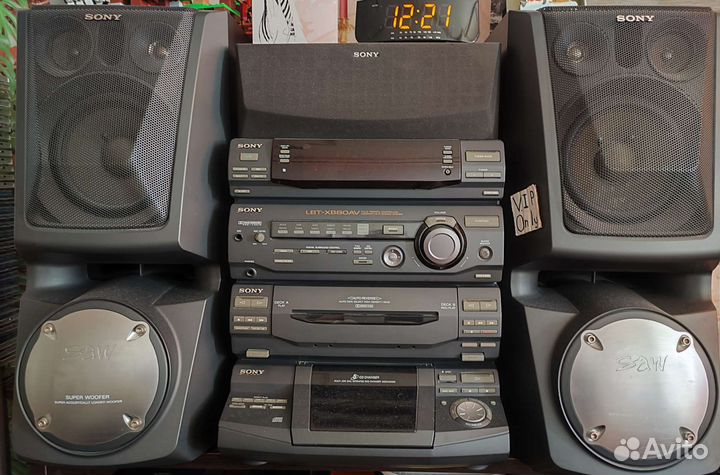 Музыкальный центр sony lbt xb80av
