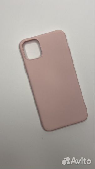 Чехол на iPhone 11 pro max розовый