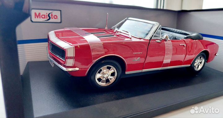 Chevrolet Camaro SS 396 масштаб 1:18 Maisto