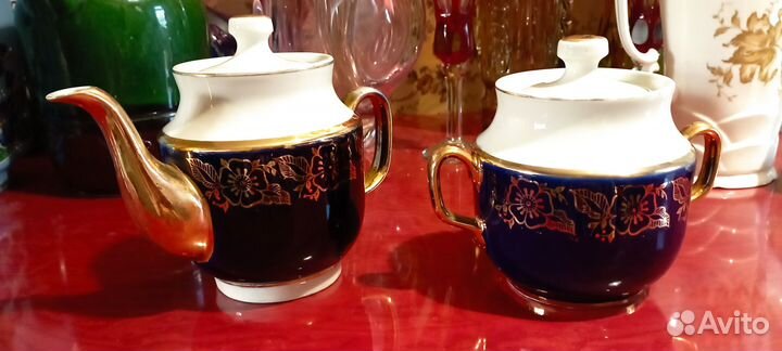 Кофейный сервиз времен СССР. Посуда. Листайте