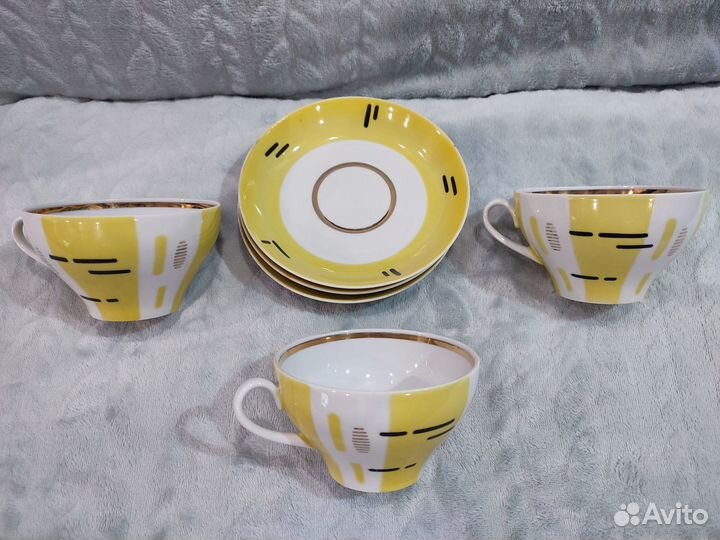 Чайный сервиз «Березка» СССР (Дулево)