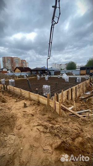 Бетон для фундамента