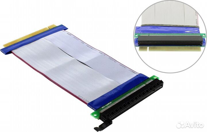Райзер для видеокарты удлинитель PCI-E 16X-16X