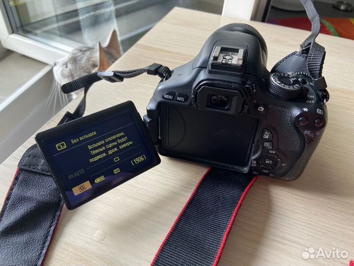 Фотоаппарат canon 600d 18 135