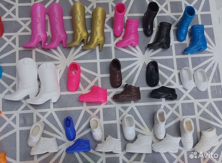 Винтажная Обувь для Барби Barbie, Скипер, Steffi