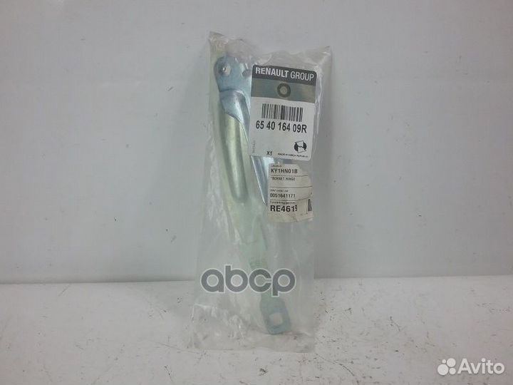 Петля капота левая H 654016409r renault