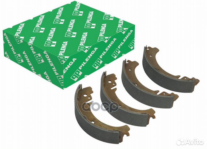 Колодки тормозные барабанные ваз 2101-2107, 212