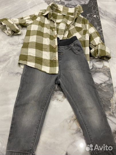 Рубашка джинсы