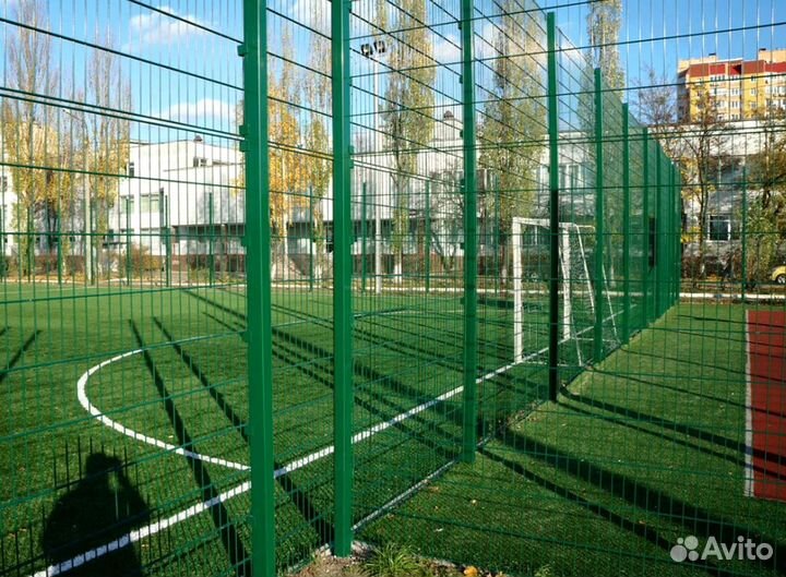 Забор из 3D сетки под ключ + Установка + Доставка