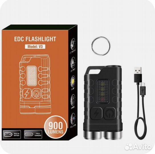 Еdc flashlight.model V3
