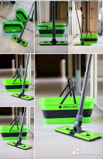Швабра с отжимом Twist Greenway