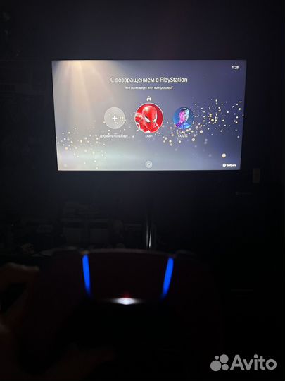 Sony playstation 5 slim с дисководом+ 2 джойстика