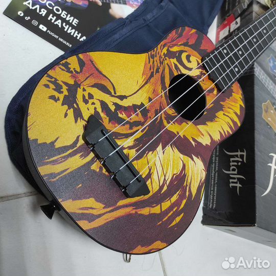 Укулеле flight сопрано новая с чехлом